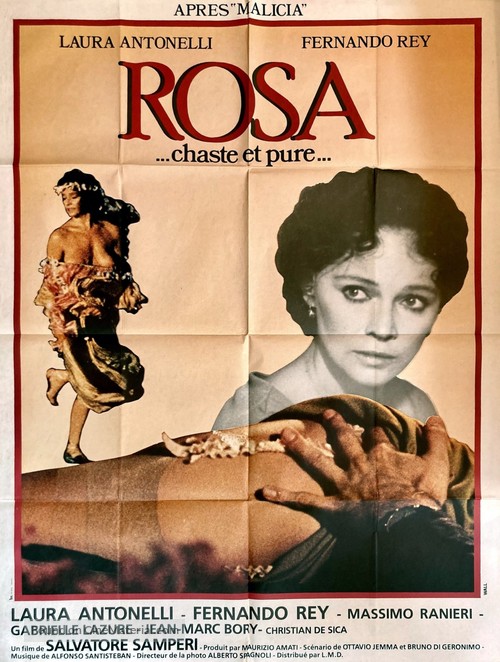 Casta e pura - French Movie Poster