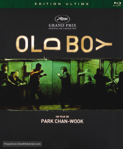 Oldboy - French Blu-Ray movie cover