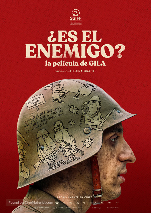 &iquest;Es el enemigo? La pel&iacute;cula de Gila - Spanish Movie Poster