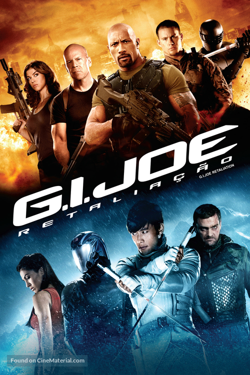 G.I. Joe: Retaliation - Brazilian DVD movie cover