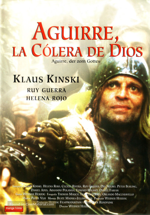Aguirre, der Zorn Gottes - Spanish Movie Cover