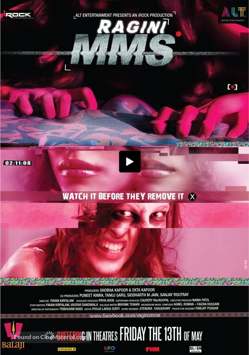 Ragini MMS - Indian Movie Poster