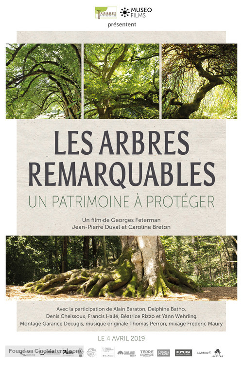 Les arbres remarquables - Un patrimoine &agrave; prot&eacute;ger - French Movie Poster