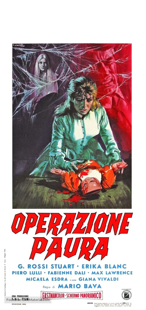 Operazione paura - Italian Movie Poster