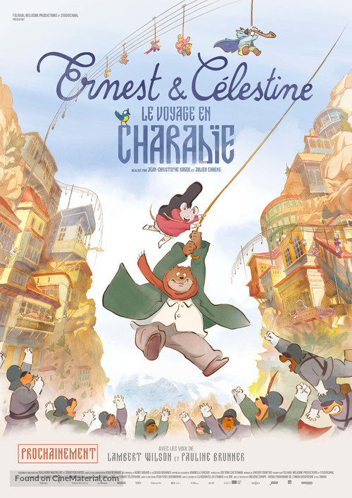 Ernest et C&eacute;lestine : le voyage en Charabie - French Movie Poster