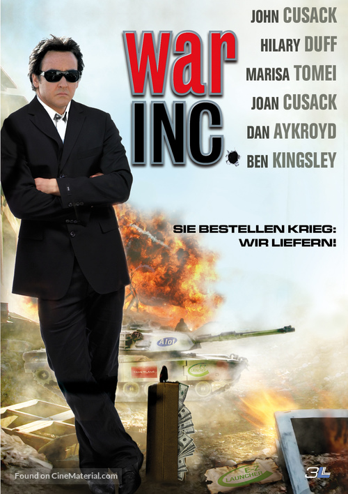 War, Inc. - German DVD movie cover