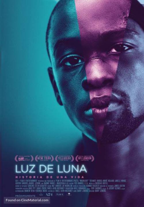Moonlight - Colombian Movie Poster