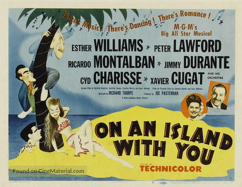 On an Island with You - Movie Poster