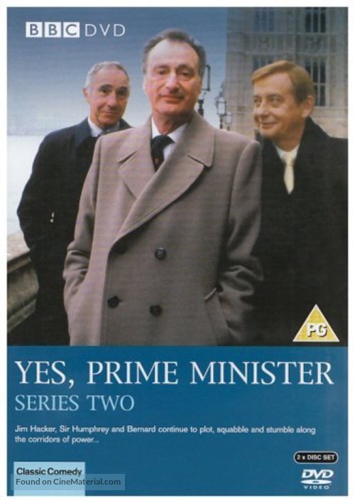 &quot;Yes, Prime Minister&quot; - British DVD movie cover