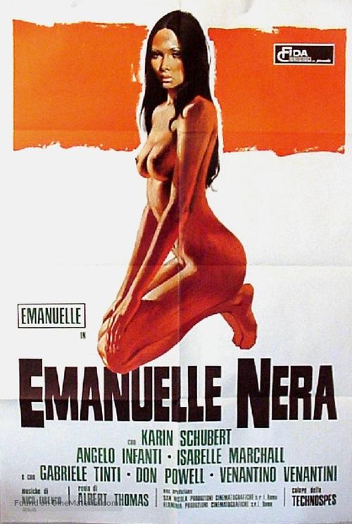 Emanuelle nera - Italian Movie Poster