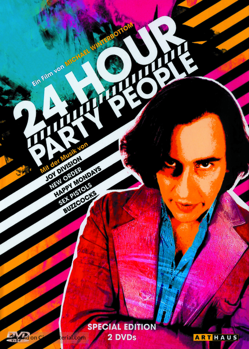 24 Hour Party People - German Movie Cover