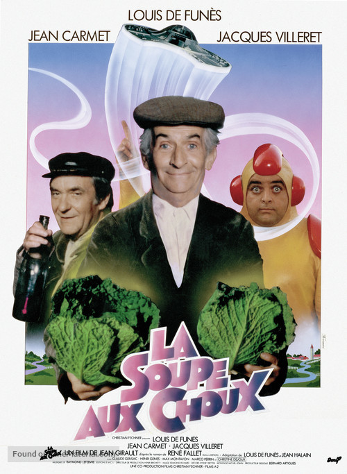 La soupe aux choux - French Movie Poster