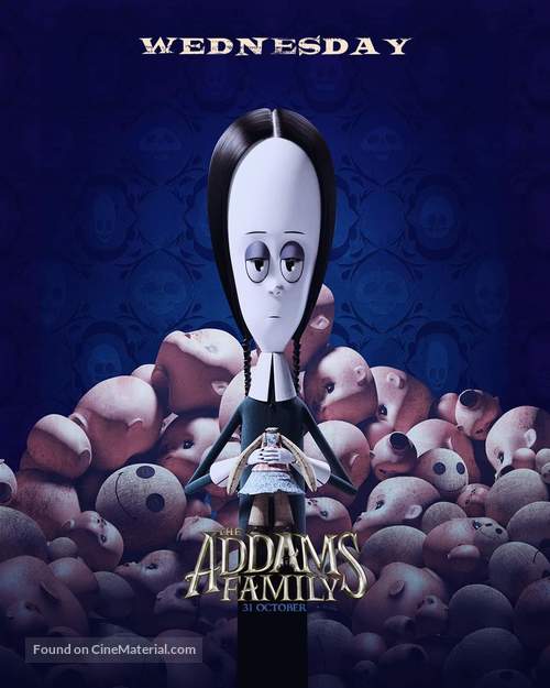 The Addams Family - Malaysian Movie Poster