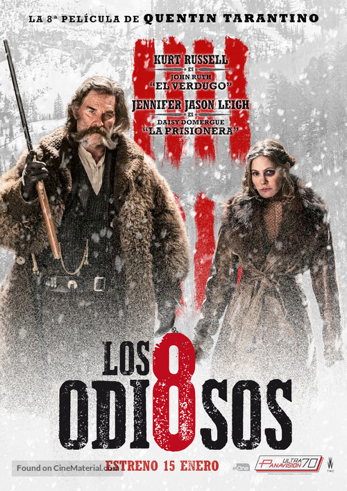 The Hateful Eight - Spanish Movie Poster