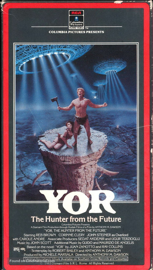 Il mondo di Yor - VHS movie cover