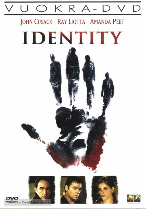 Identity - Finnish DVD movie cover