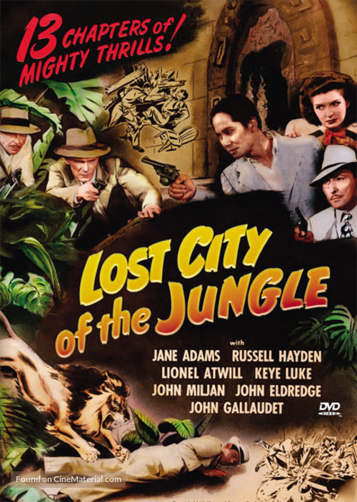 Lost City of the Jungle - DVD movie cover