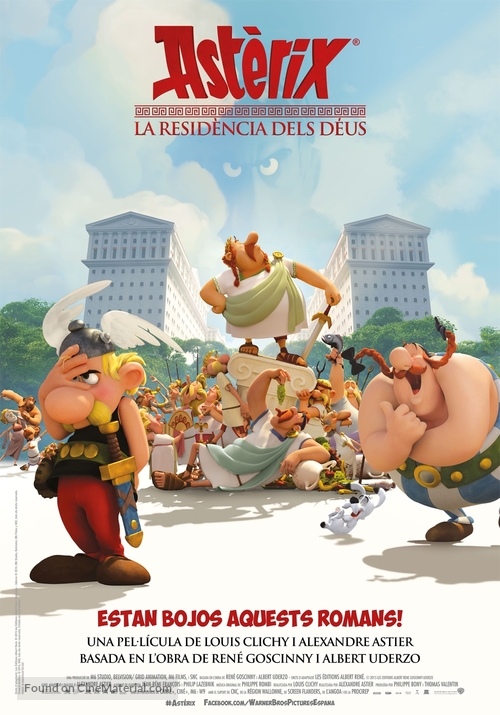 Ast&eacute;rix: Le domaine des dieux - Andorran Movie Poster