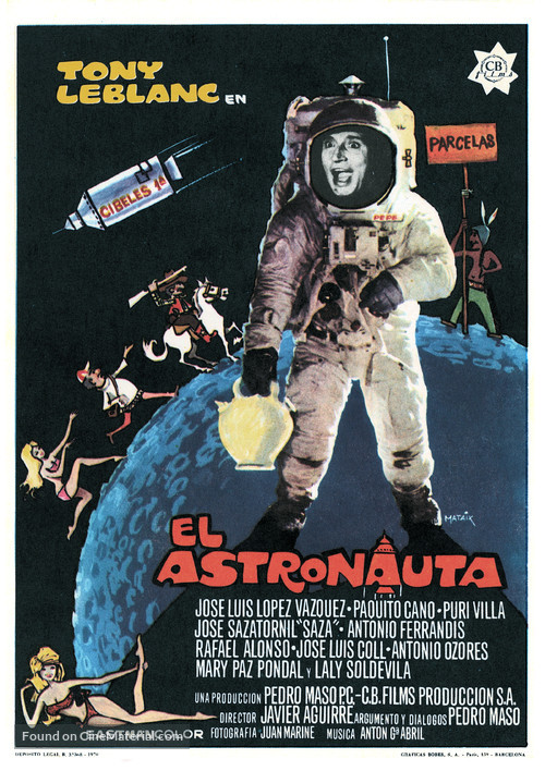 El astronauta - Spanish Movie Poster