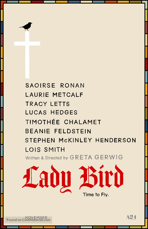 Lady Bird - Teaser movie poster