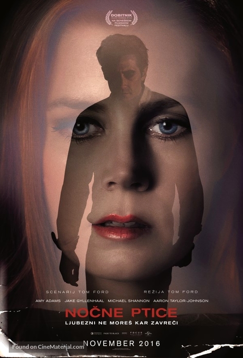 Nocturnal Animals - Slovenian Movie Poster