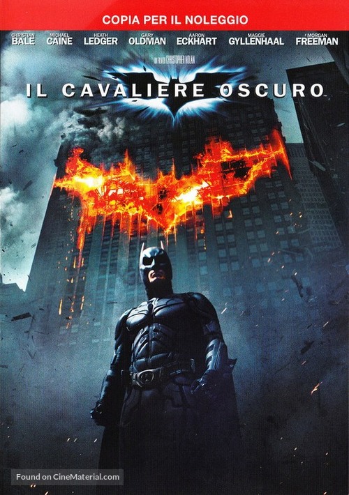 The Dark Knight - Italian Movie Cover