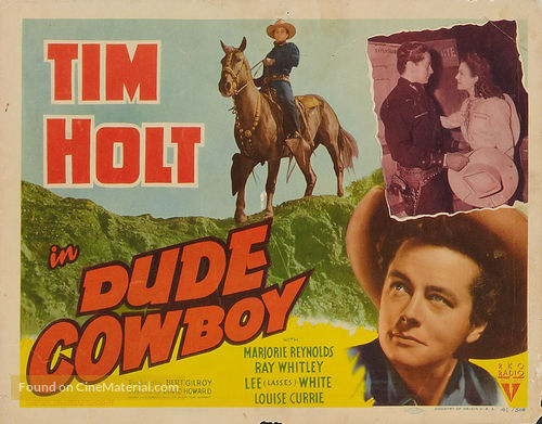 Dude Cowboy - Movie Poster