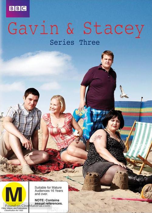 &quot;Gavin &amp; Stacey&quot; - New Zealand DVD movie cover