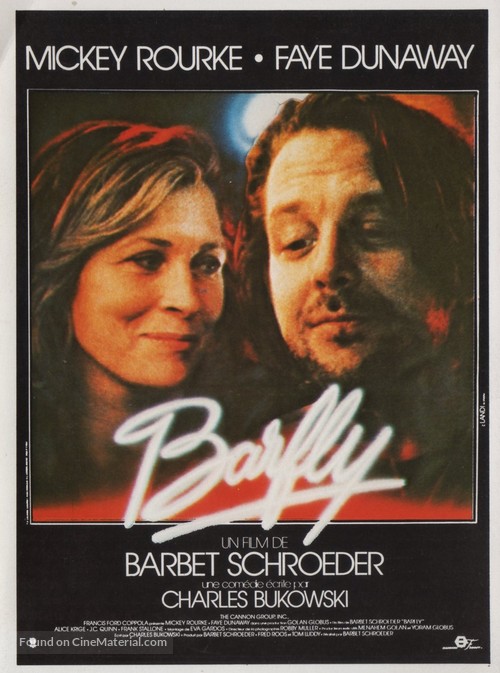 Barfly - French Movie Poster