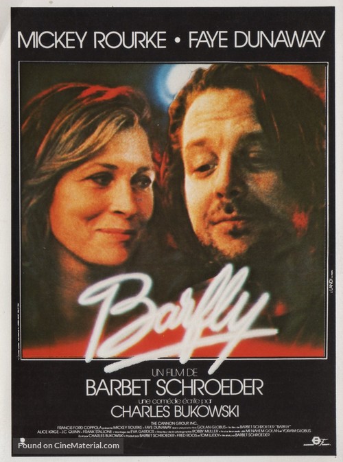 Barfly - French Movie Poster