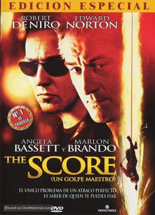 The Score - Spanish DVD movie cover