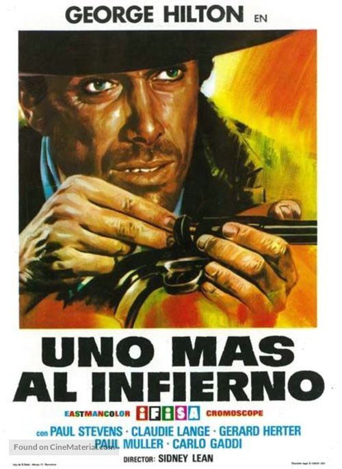 Uno di pi&ugrave; all&#039;inferno - Spanish Movie Poster