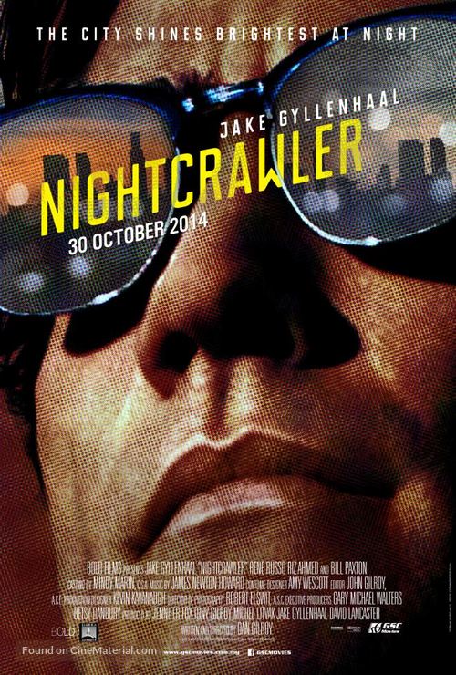 Nightcrawler - Malaysian Movie Poster