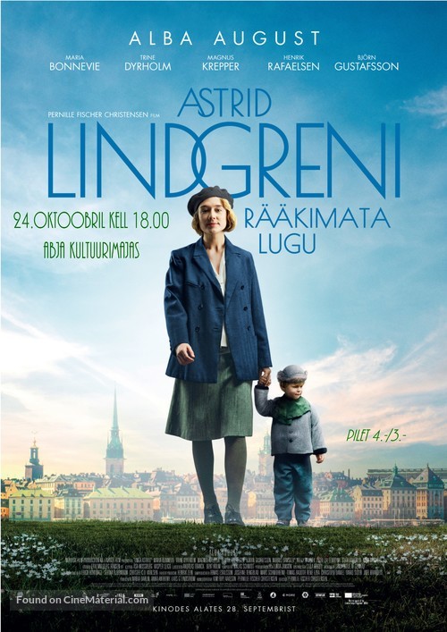 Unga Astrid - Estonian Movie Poster