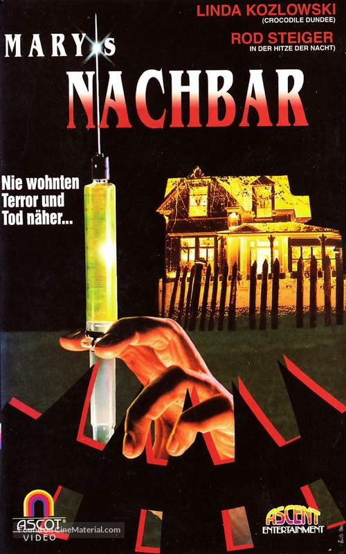 The Neighbor - German VHS movie cover