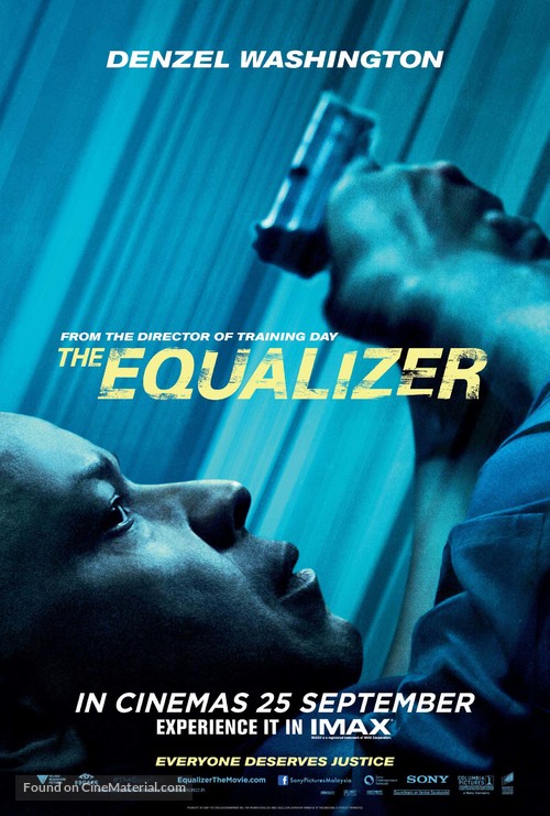 The Equalizer - Malaysian Movie Poster