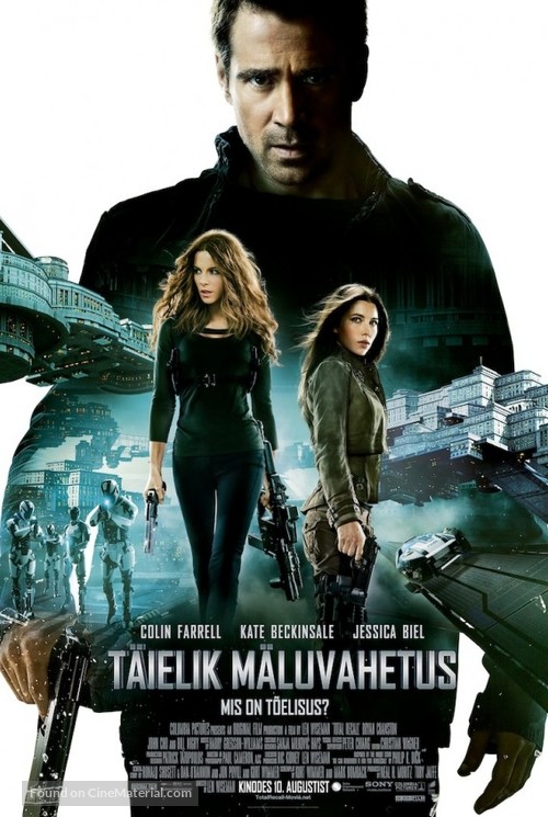 Total Recall - Estonian Movie Poster