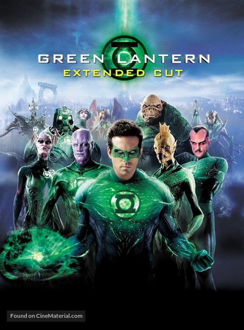 Green Lantern - Blu-Ray movie cover