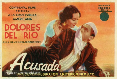 Accused - Spanish Movie Poster