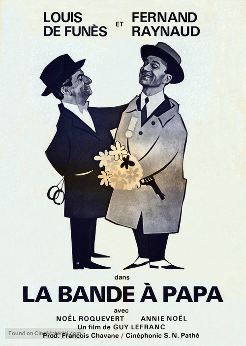 La bande &agrave; papa - French Movie Poster