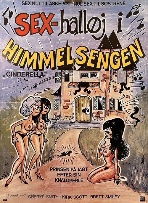 Cinderella - Danish Movie Poster