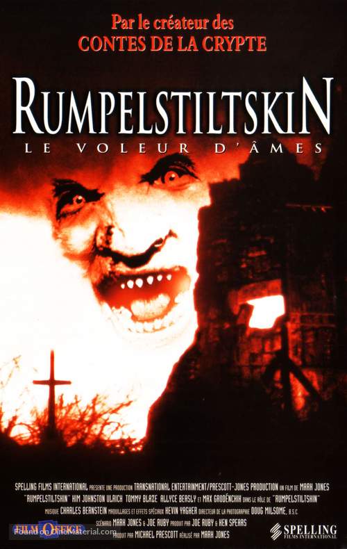 Rumpelstiltskin - French VHS movie cover