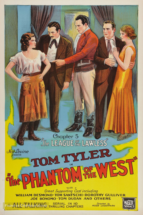 The Phantom of the West - Movie Poster