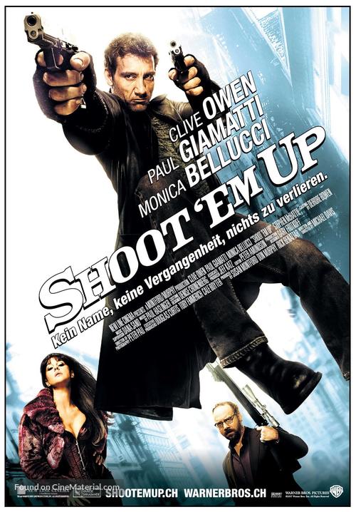 Shoot &#039;Em Up - Swiss Movie Poster