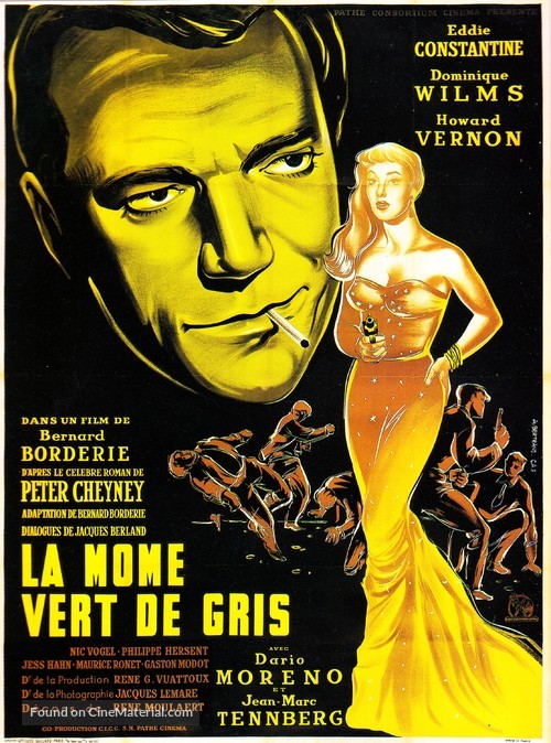 La m&ocirc;me vert de gris - French Movie Poster