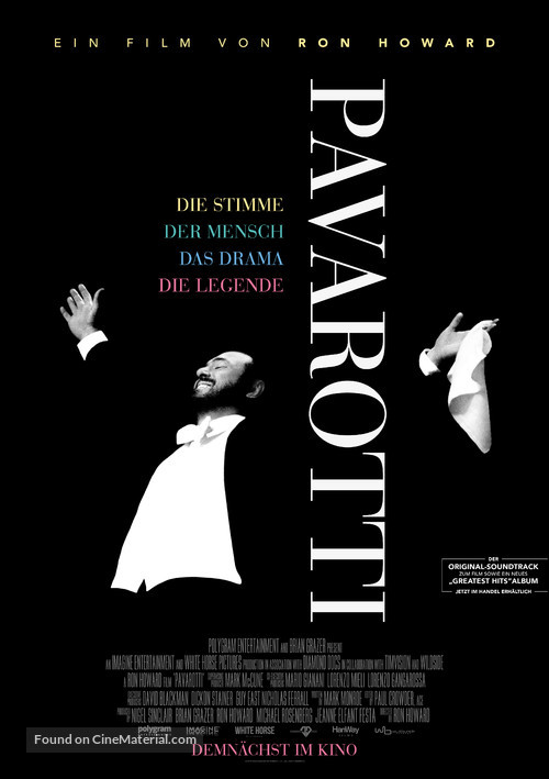 Pavarotti - German Movie Poster