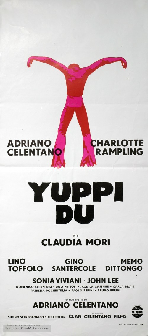 Yuppi du - Italian Movie Poster