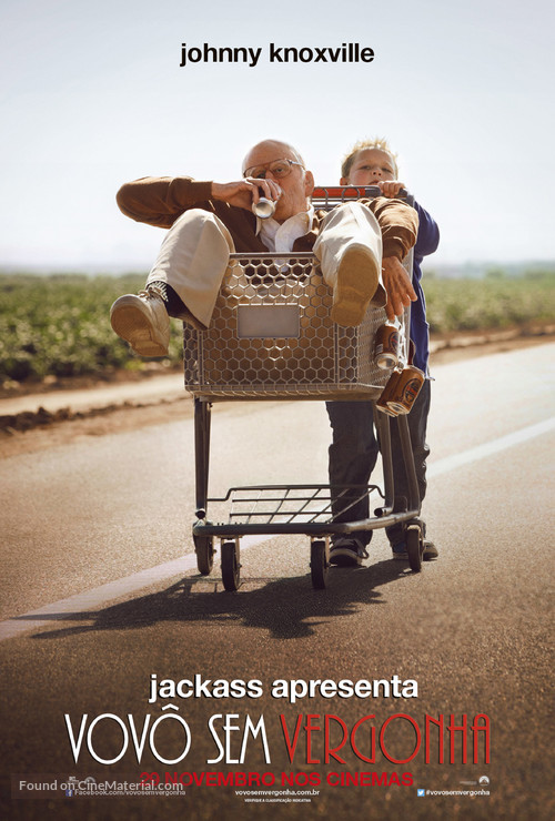 Jackass Presents: Bad Grandpa - Brazilian Movie Poster