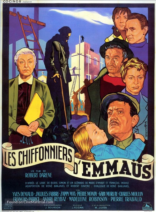 Les chiffonniers d&#039;Emma&uuml;s - French Movie Poster