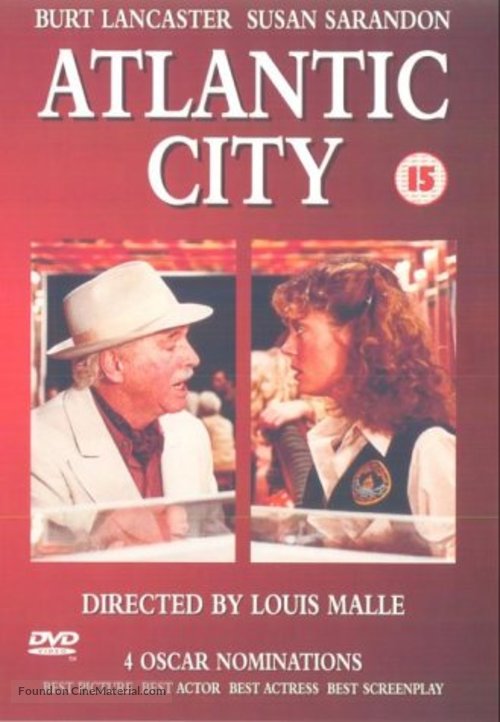 Atlantic City - British DVD movie cover